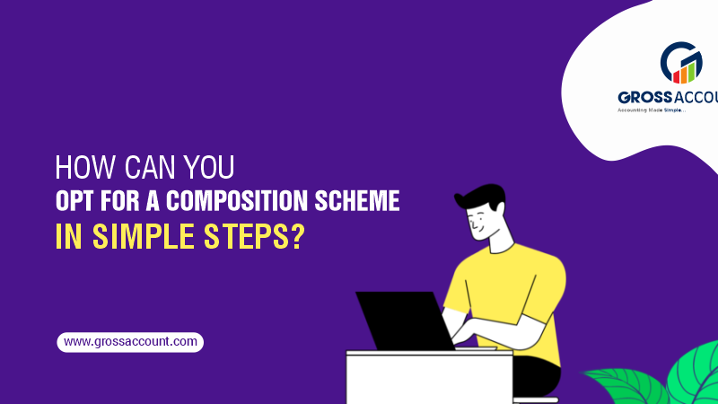 How can you opt for a composition scheme in simple steps?