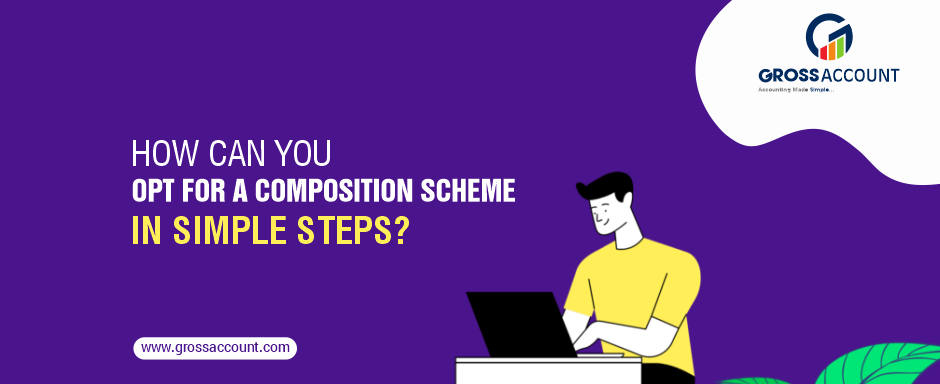 How can you opt for a composition scheme in simple steps?